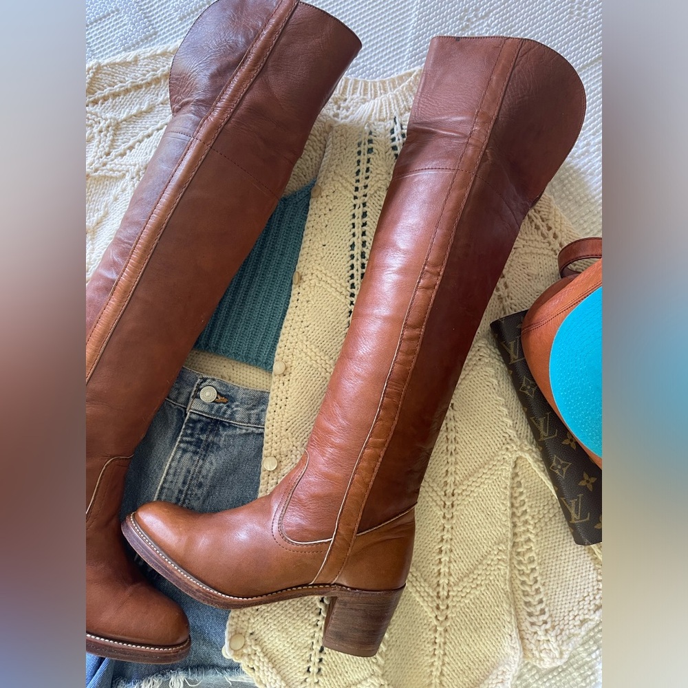 FRYE | Black Label OTK Campus Boots